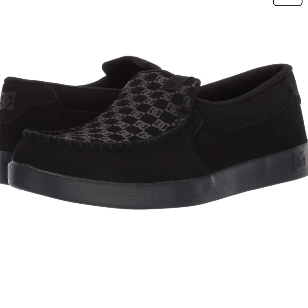 *NEW* DC Men's Black Villain 2 Slip-On Shoes, size 12 Men’s